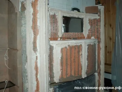 Технологія облицювання каміна (облицювання) Технологія облицювання каміна