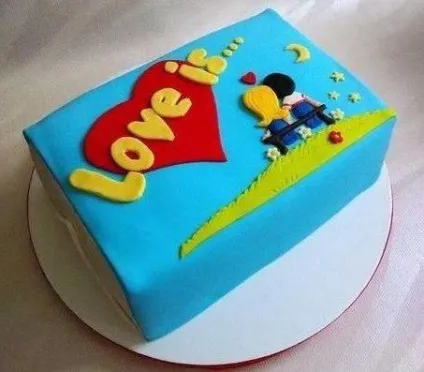 Торт love is - родзинка свята
