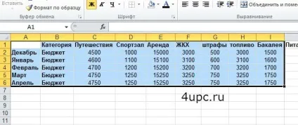 Транспонування в excel