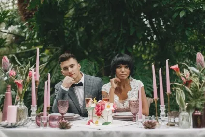 Tropical wedding стилізована фотосесія