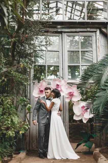 Tropical wedding стилізована фотосесія