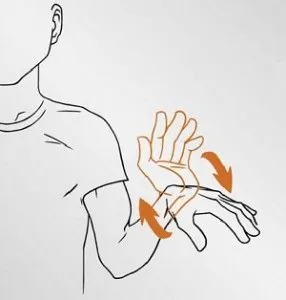 Вправи для зміцнення суглобів, очищення організму здоров'я людини (ноги ширині плечей) Вправи для зміцнення суглобів, очищення організму здоров'я людини