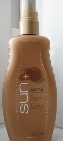Зволожуючий масло-спрей для посилення засмаги від avon