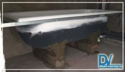 Установка акрилової ванни на ніжках, ванна, туалет (ванни) Установка акрилової ванни на ніжках, ванна, туалет