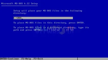Установка microsoft ms-dos