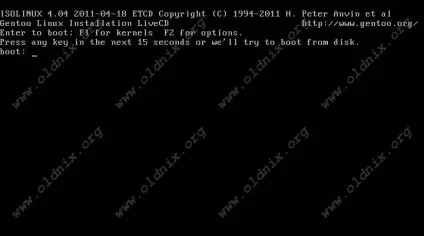 Установка gentoo linux