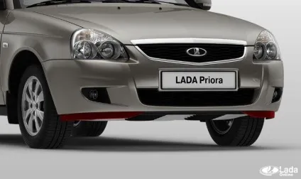 Установка накладок на передній бампер від пріори на інші моделі lada
