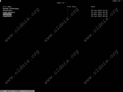Установка gentoo linux