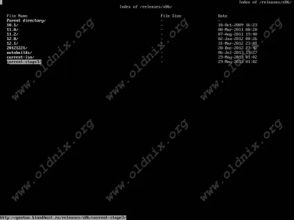 Установка gentoo linux