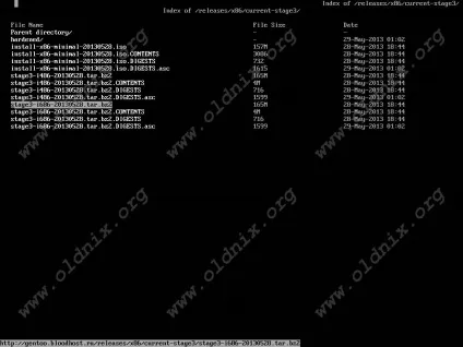 Установка gentoo linux