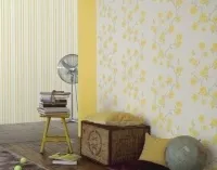Вибір жовтих шпалер для стін, фото спальні, вітальні, кухні та дитячої з комбінованими і (стін) Вибір жовтих шпалер для стін, фото спальні, вітальні, кухні та дитячої з комбінованими і