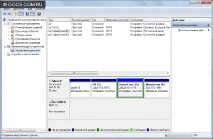 Віртуальний жорсткий диск (vhd) створення і управління в windows 7 (windows) Віртуальний жорсткий диск (vhd) створення і управління в windows 7