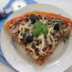 Смачна піца з грибами рецепт з покроковими фото (рецепт) Смачна піца з грибами рецепт з покроковими фото