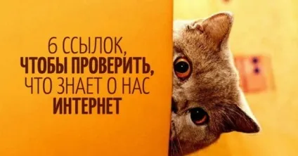 Увага всім! 6 посилань, щоб перевірити, що знає про кожного з нас інтернет - країна мам (знає) Увага всім! 6 посилань, щоб перевірити, що знає про кожного з нас інтернет - країна мам