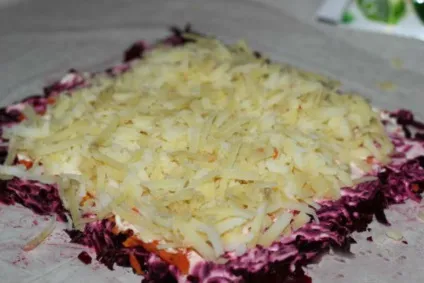 Смачний і простий рецепт салату - оселедець під шубою (простий) Смачний і простий рецепт салату - оселедець під шубою