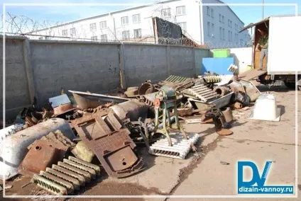 Вивіз чавунної ванни - способи демонтажу і як розколоти (чавунної) Вивіз чавунної ванни - способи демонтажу і як розколоти