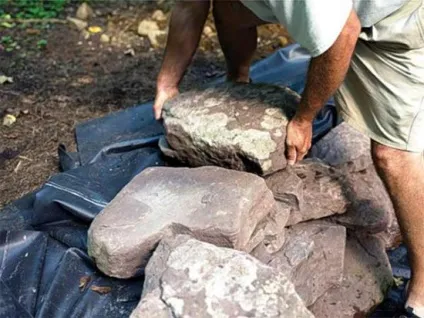 Водоспад на дачі своїми руками - інструкція до створення (руками) Водоспад на дачі своїми руками - інструкція до створення