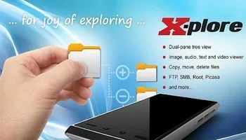 X-plore файловий менеджер для android