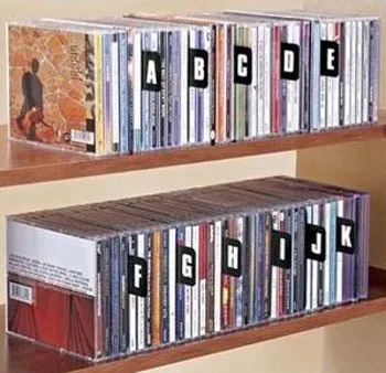 Зберігання cd і dvd дисків будинку