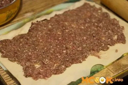 Ханум на пару - фото рецепт приготування м'ясного рулету в пароварці
