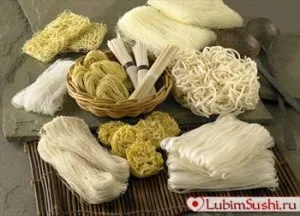 Японська і китайська локшина удон, соба, рамен і інші види