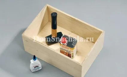 Ящик для інструменту своїми руками з фанери, будинок спочатку