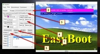Завантажувальна флешка, використовуючи програму easyboot (флешка) Завантажувальна флешка, використовуючи програму easyboot