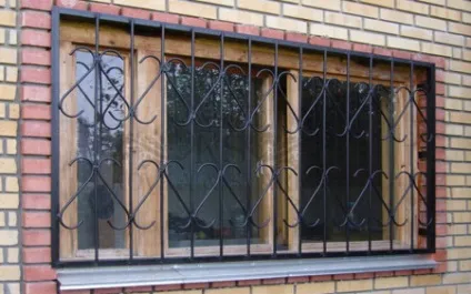 Захист віконних прорізів за допомогою решіток, декоративні решітки на вікна, як правильно встановити (вікна) Захист віконних прорізів за допомогою решіток, декоративні решітки на вікна, як правильно встановити