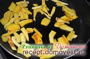 Смажена гарбуз - рецепти від домовеста (картопля) Смажена гарбуз - рецепти від домовеста