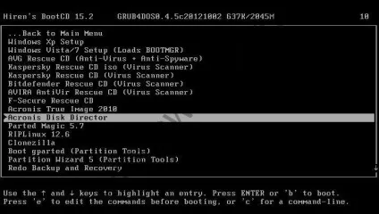 5 Livecd для аварійного відновлення windows (відновлення) 5 Livecd для аварійного відновлення windows