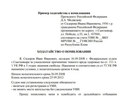 Амністія і помилування визначення, види, хто має право, клопотання про помилування (амністія помилування судимість) Амністія і помилування визначення, види, хто має право, клопотання про помилування