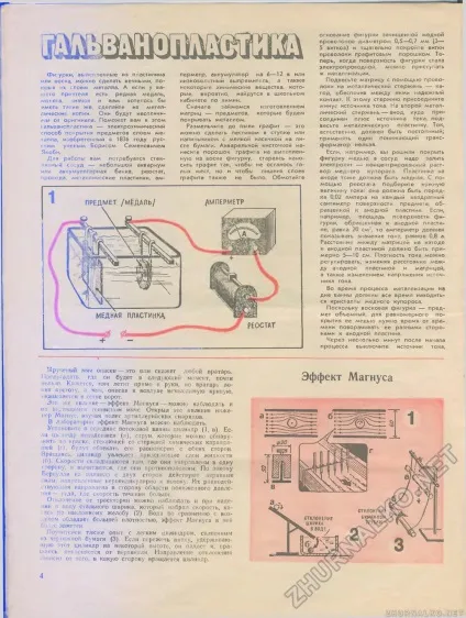 Амперметр реостат - юний технік - для умілих рук 1972-02, сторінка 4 (реостат) Амперметр реостат - юний технік - для умілих рук 1972-02, сторінка 4