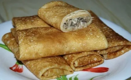 Млинці з начинкою