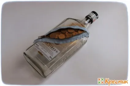 Багата »пляшка своїми руками в подарунок чоловікові на його день народження! (Своїми) Багата »пляшка своїми руками в подарунок чоловікові на його день народження!