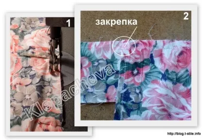 Блог - про шиття - обробка пояса на фартусі з грудкою (нижньої частини фартуха) Блог - про шиття - обробка пояса на фартусі з грудкою