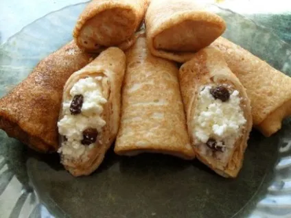 Млинці з начинкою