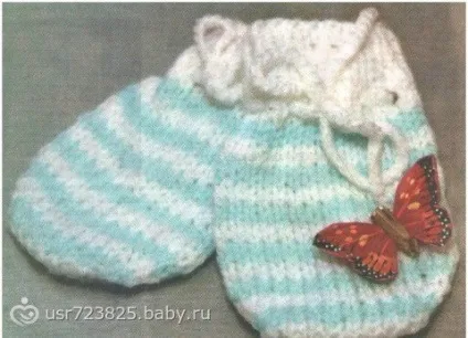 Царапки для новонароджених своїми руками гачком або спицями схема, фото, відео уроки (гачком) Царапки для новонароджених своїми руками гачком або спицями схема, фото, відео уроки