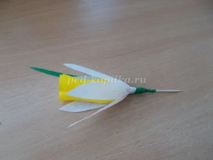 Букет нарцисів з цукерок