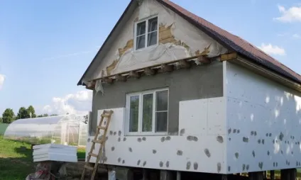 Чим шпаклювати пінопласт правильно, тепломонстр