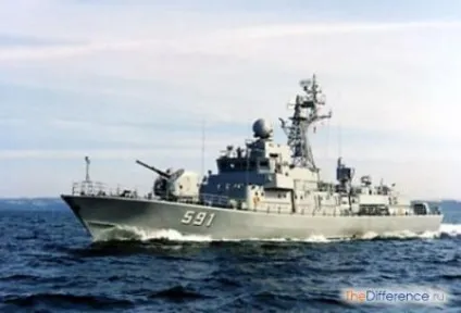 Чим відрізняється фрегат від корвета - інтернет-додаток журналу - байанай