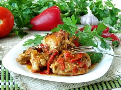 Чахохбілі з курки по-грузинськи покроковий рецепт з фото, легкі рецепти (фото) Чахохбілі з курки по-грузинськи покроковий рецепт з фото, легкі рецепти