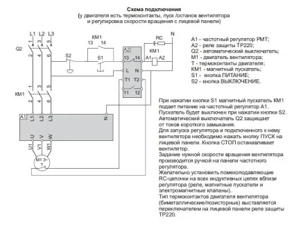Частотний регулятор швидкості