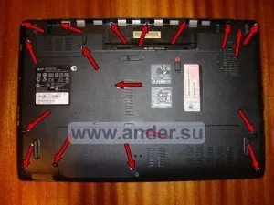Чистка ноутбука від пилу