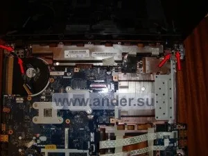 Чистка ноутбука від пилу