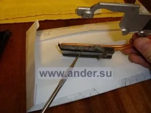 Чистка ноутбука від пилу