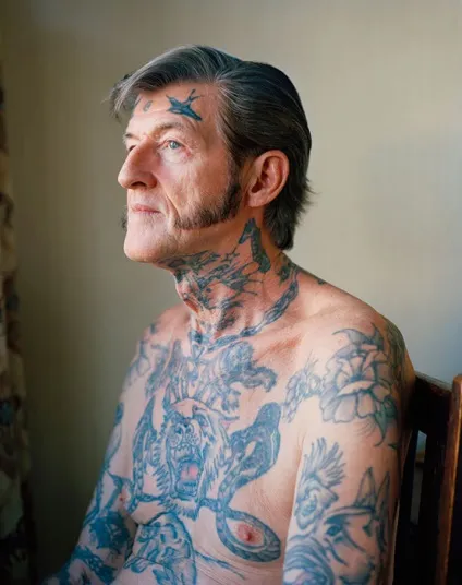 Що ти потім своїм онукам скажеш! 20 портретів літніх людей з татуюваннями (татуюваннями) Що ти потім своїм онукам скажеш! 20 портретів літніх людей з татуюваннями