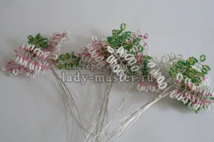 Квітуча яблуня з бісеру, майстер - клас з фото, покроково (покроково) Квітуча яблуня з бісеру, майстер - клас з фото, покроково