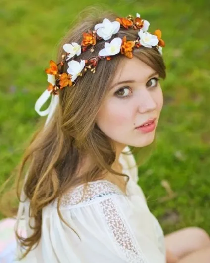 Квіти в зачісці нареченої - ярмарок майстрів - ручна робота, handmade (квіти в зачісці нареченої) Квіти в зачісці нареченої - ярмарок майстрів - ручна робота, handmade