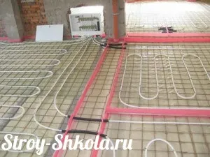 Тепла підлога своїми руками різновиди теплий підлог установка!