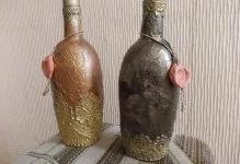 Декупаж пляшки для чоловіка на день народження оформлення, майстер-клас чоловічої, тема коньячна, (пляшки) Декупаж пляшки для чоловіка на день народження оформлення, майстер-клас чоловічої, тема коньячна,